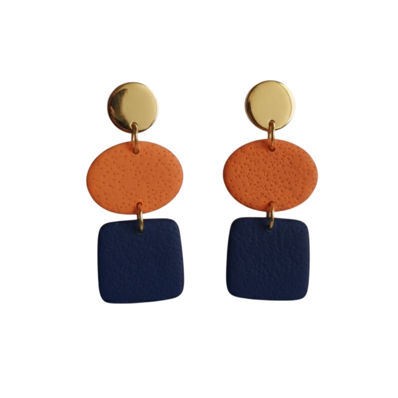 Navy and Orange