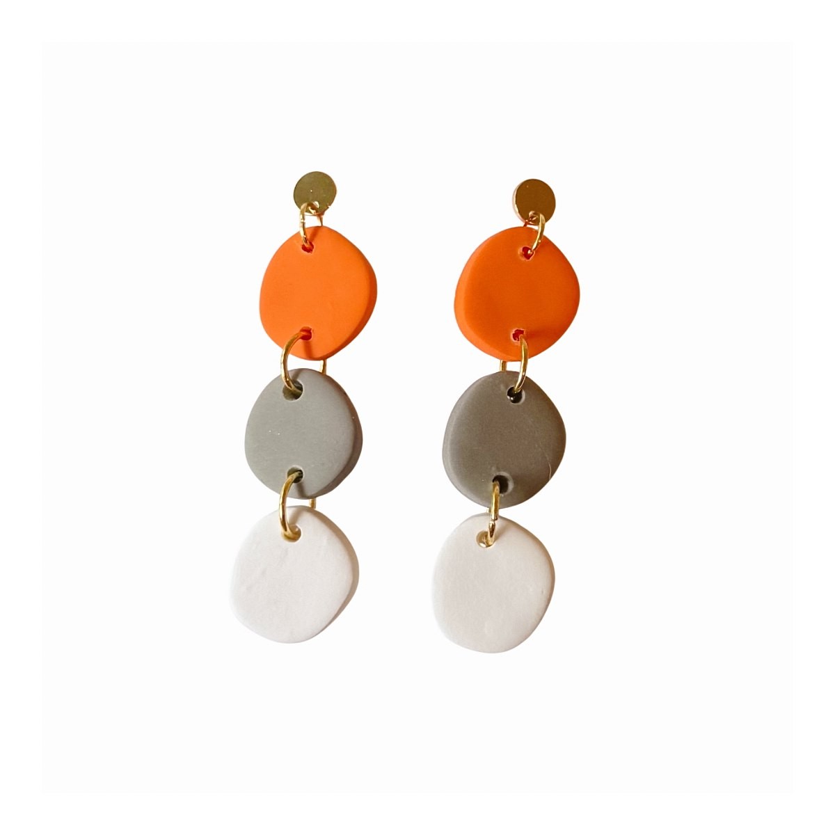 Emilia — Orange and White