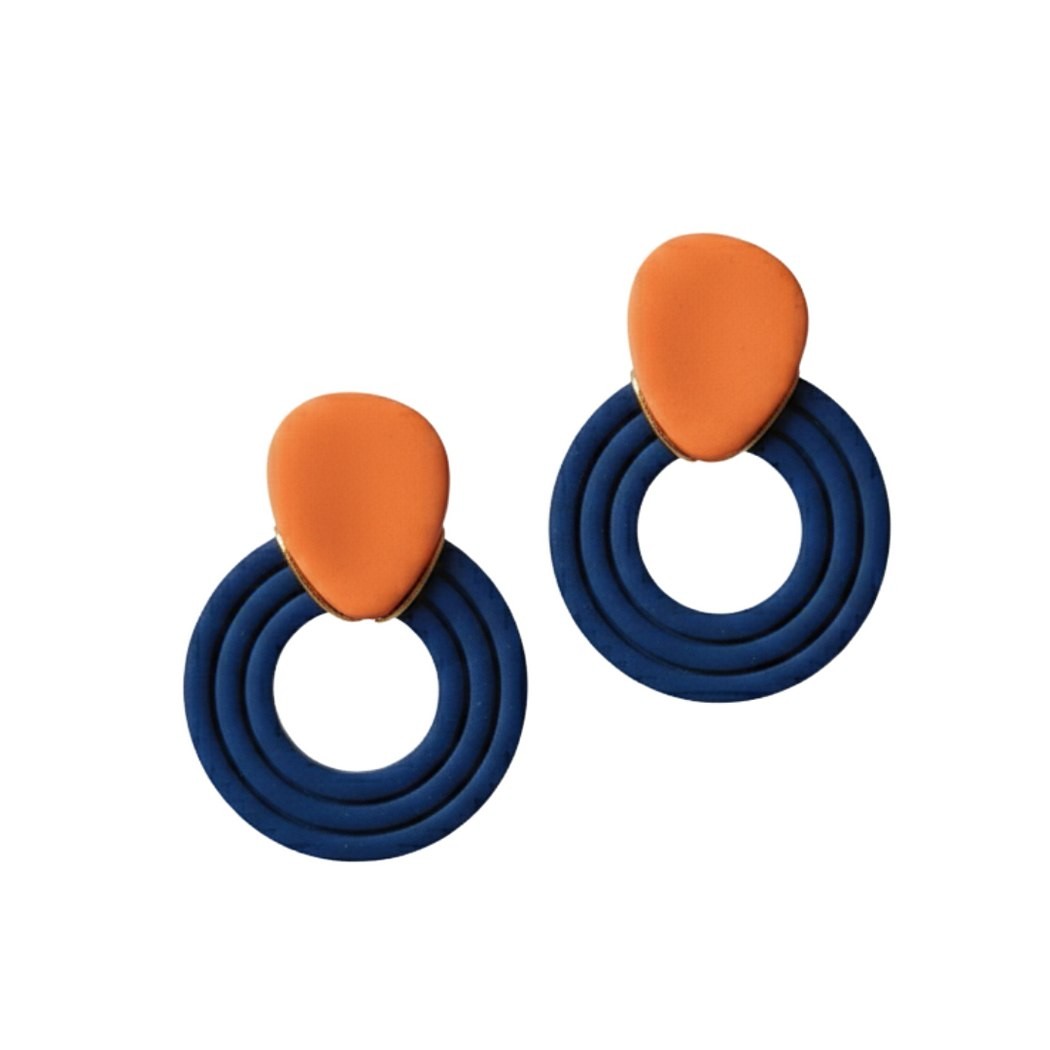 Navy and Orange