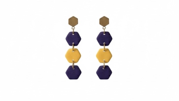 Purple and Yellow