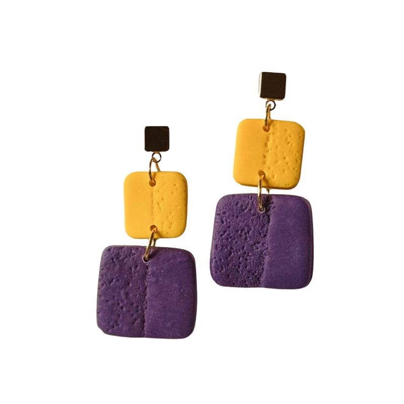 Purple and Yellow