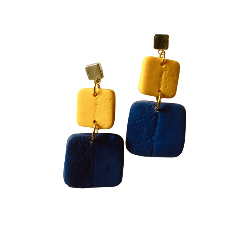 Navy and Yellow