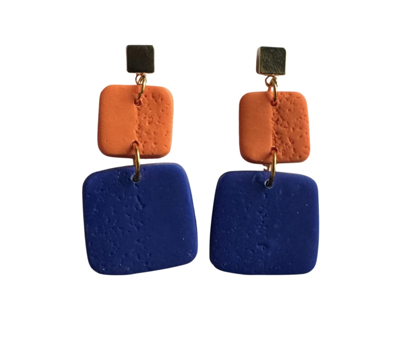 Ultramarine Blue and Orange