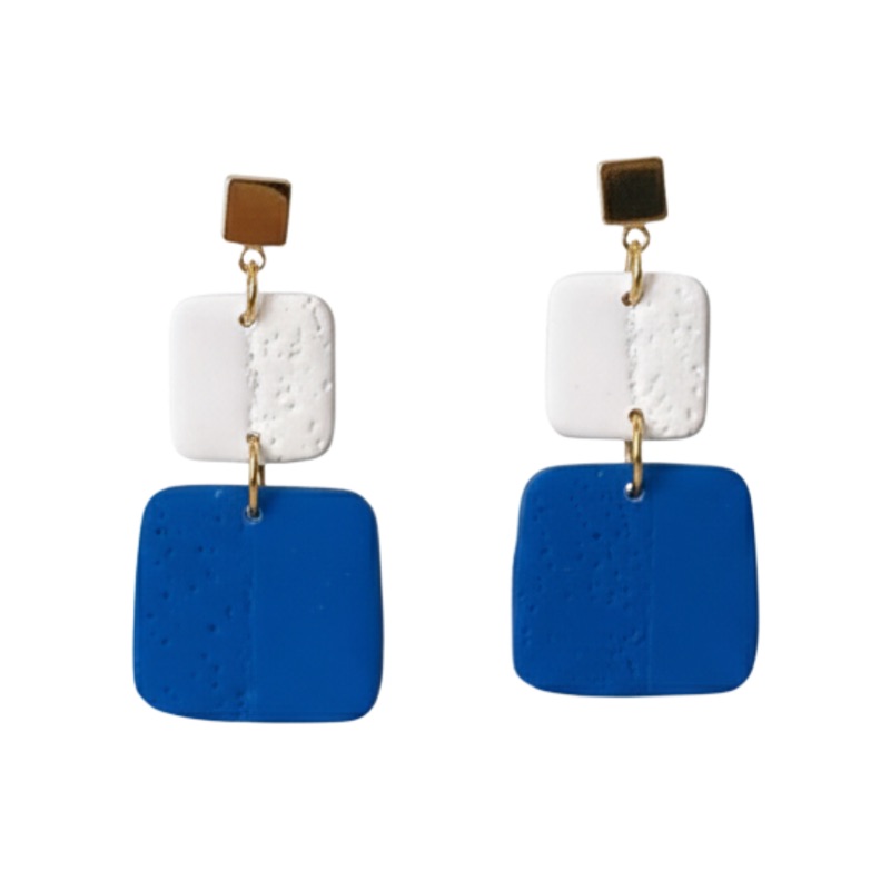 Royal Blue and White