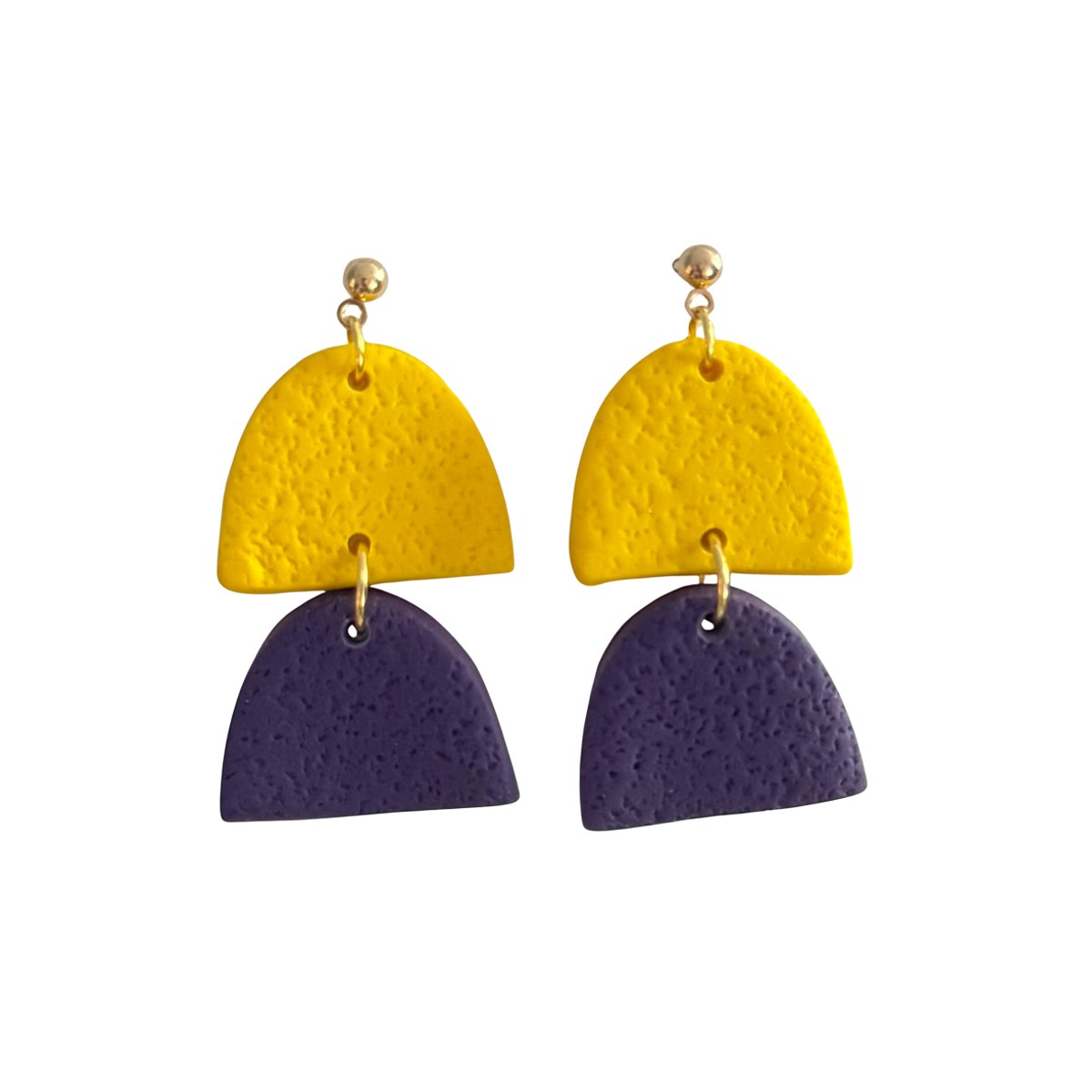 Purple and Yellow