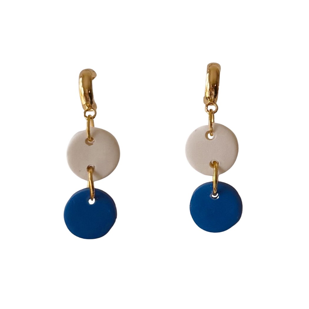 Royal Blue and White