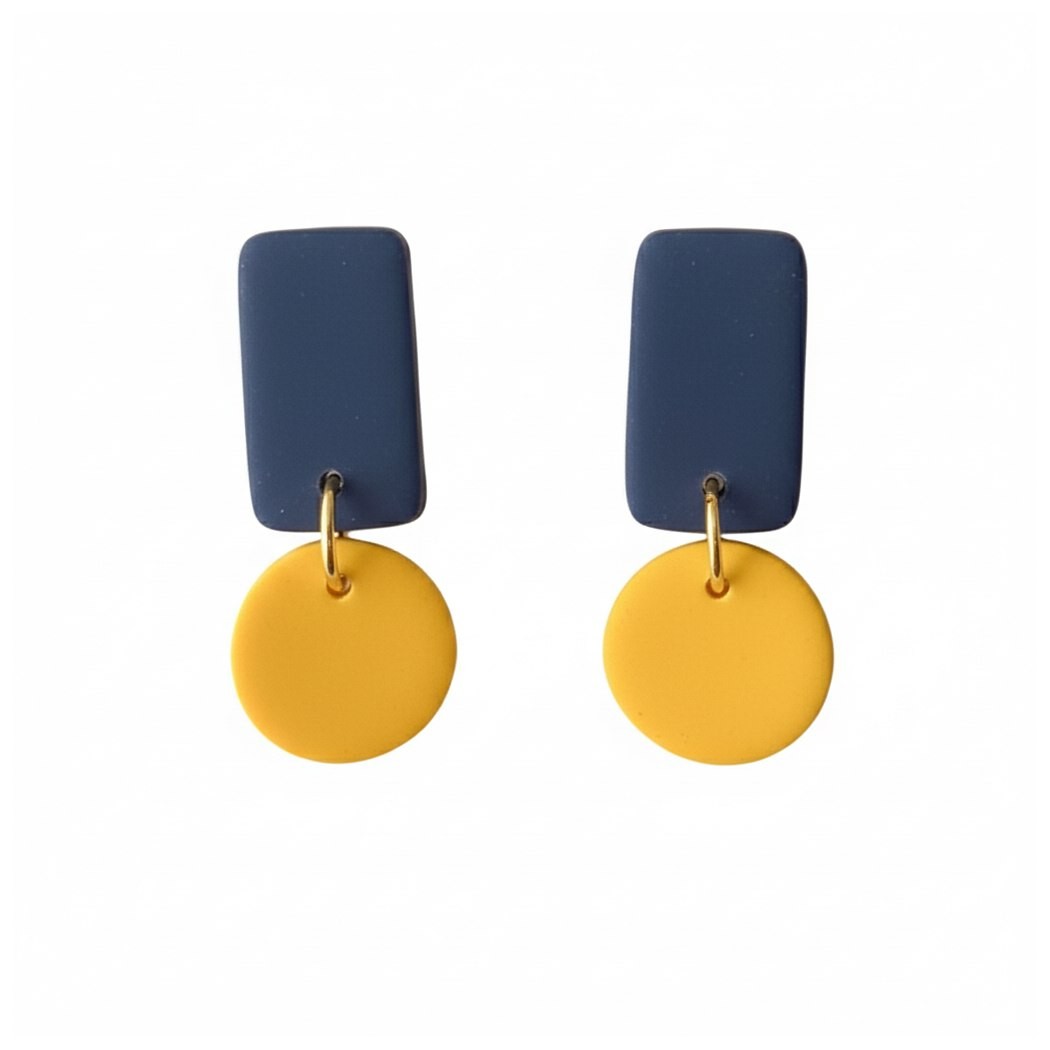 Navy and Yellow