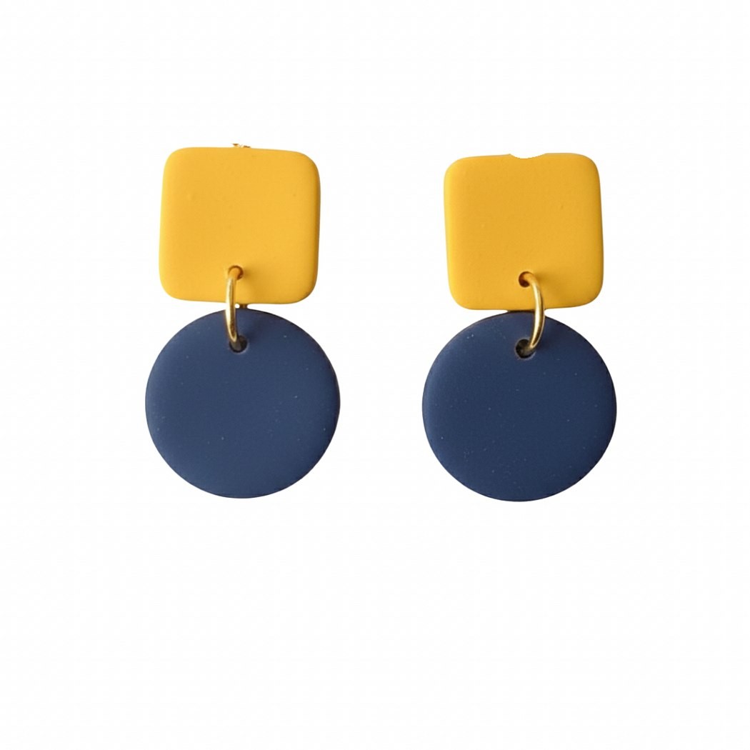 Navy and Yellow