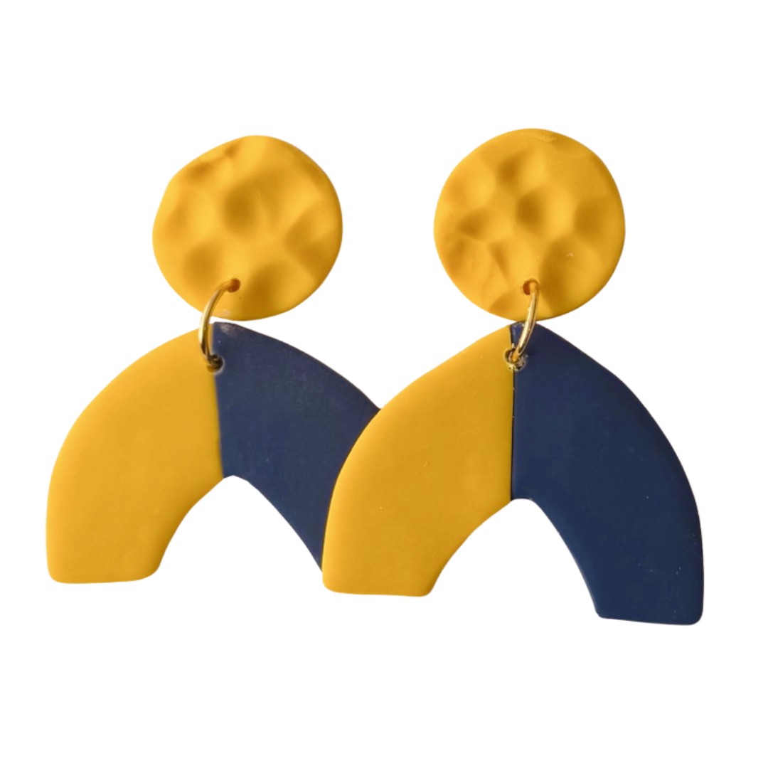 Navy and Yellow