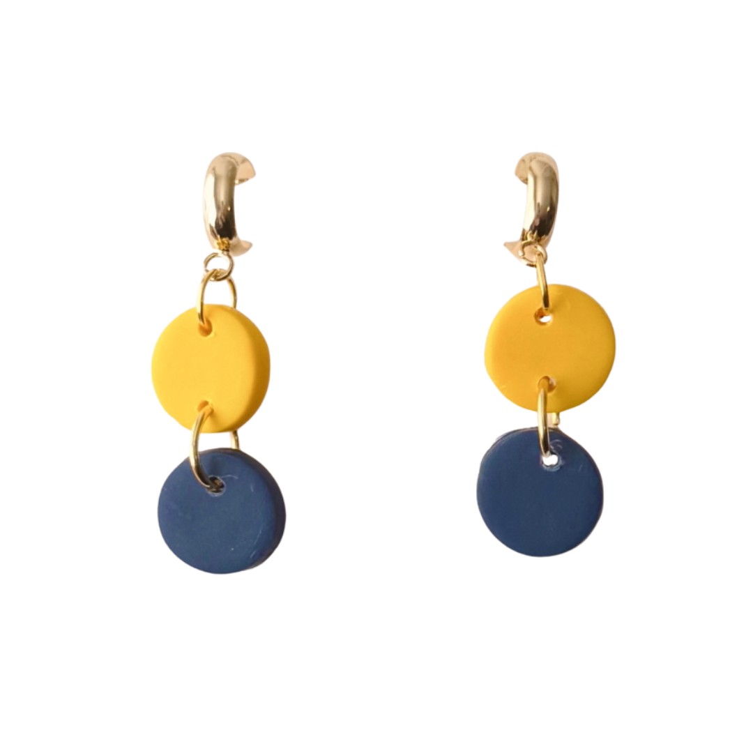Navy and Yellow