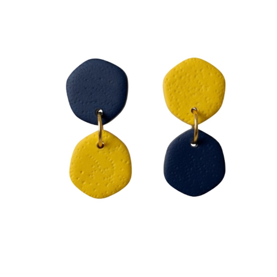 Navy and Yellow