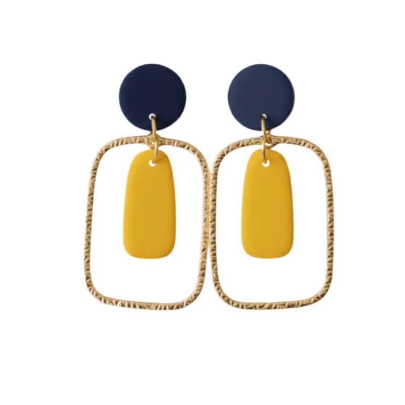 Navy and Yellow