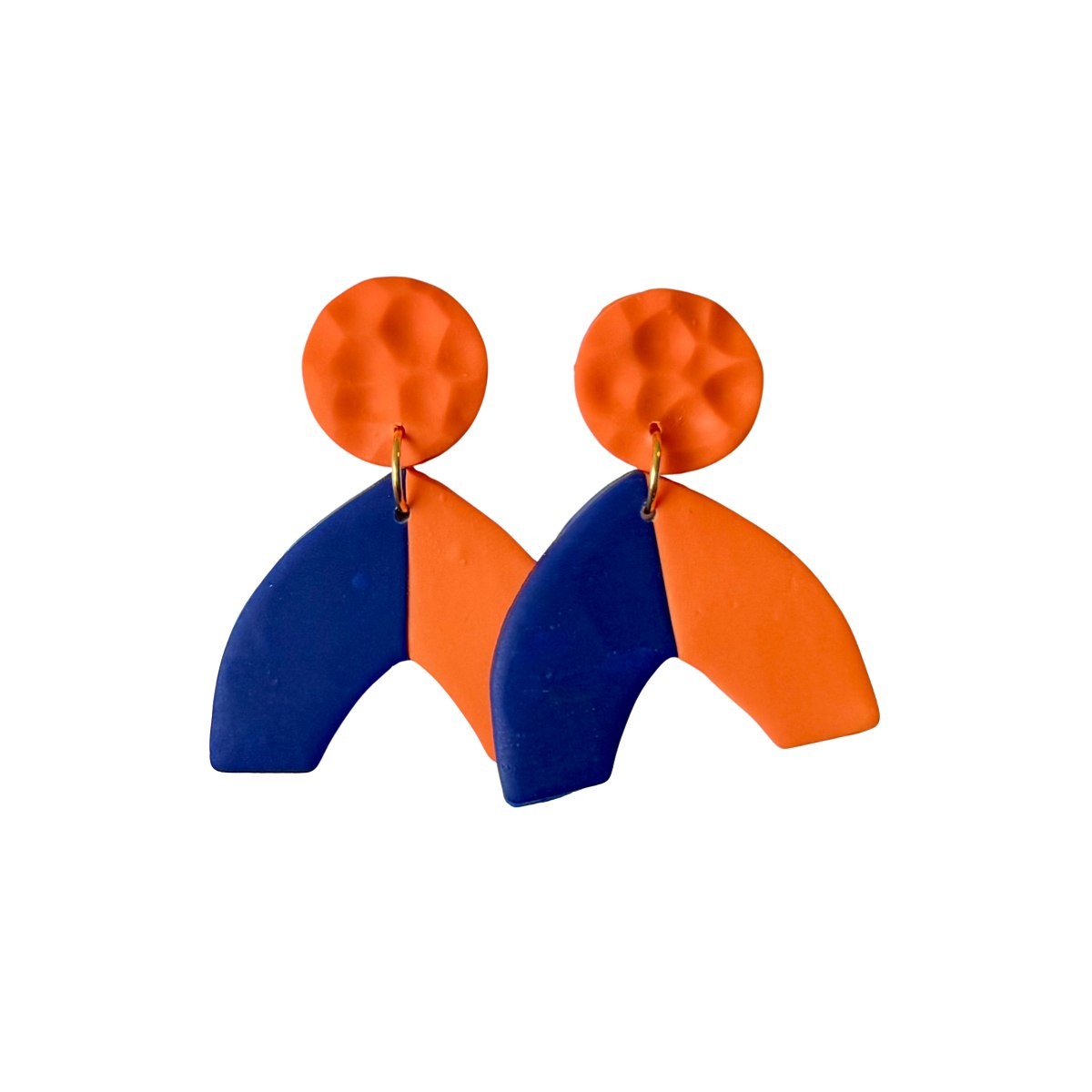 Ultramarine Blue and Orange
