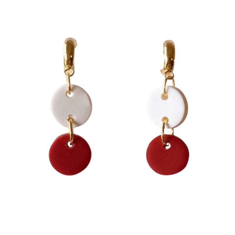 Cardinal Red and White