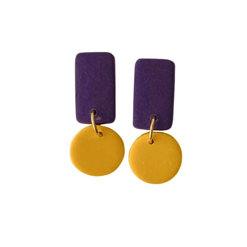 Purple and Yellow