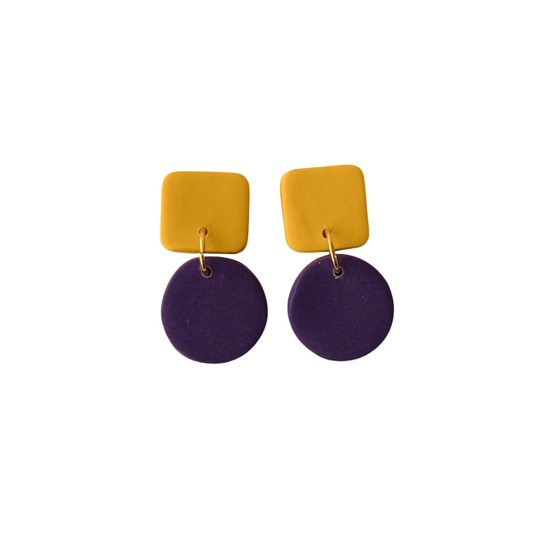 Purple and Yellow