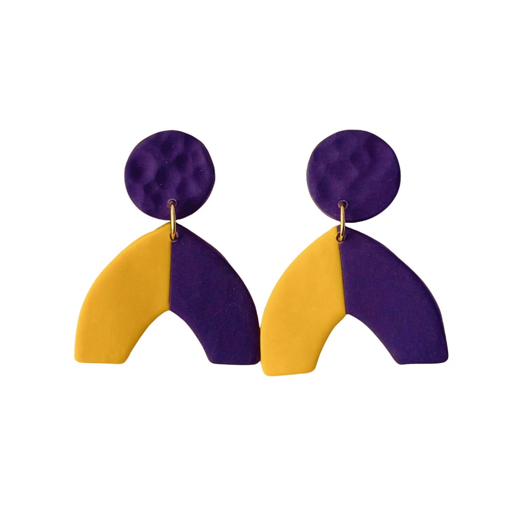 Purple and Yellow