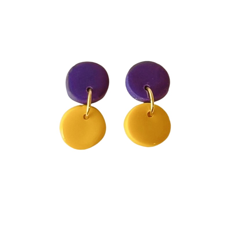 Purple and Yellow