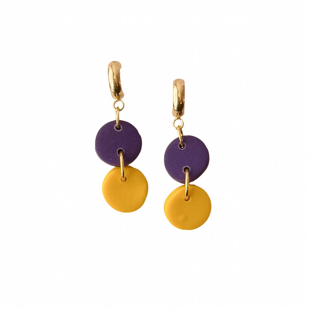 Purple and Yellow