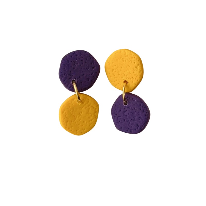 Purple and Yellow