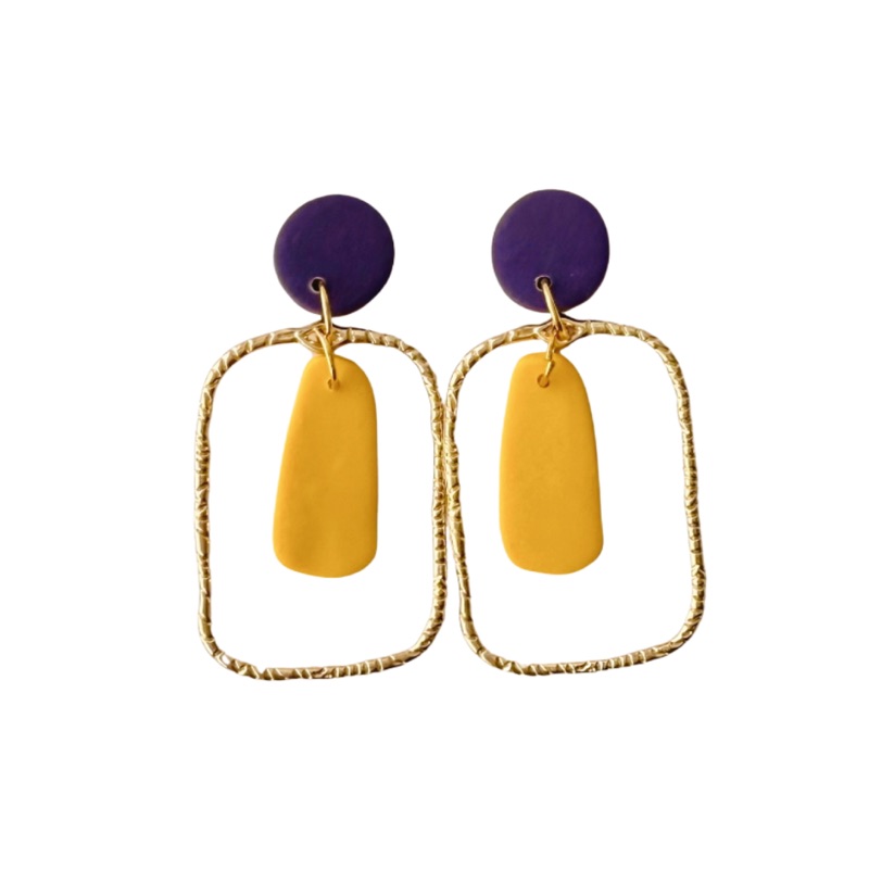 Purple and Yellow