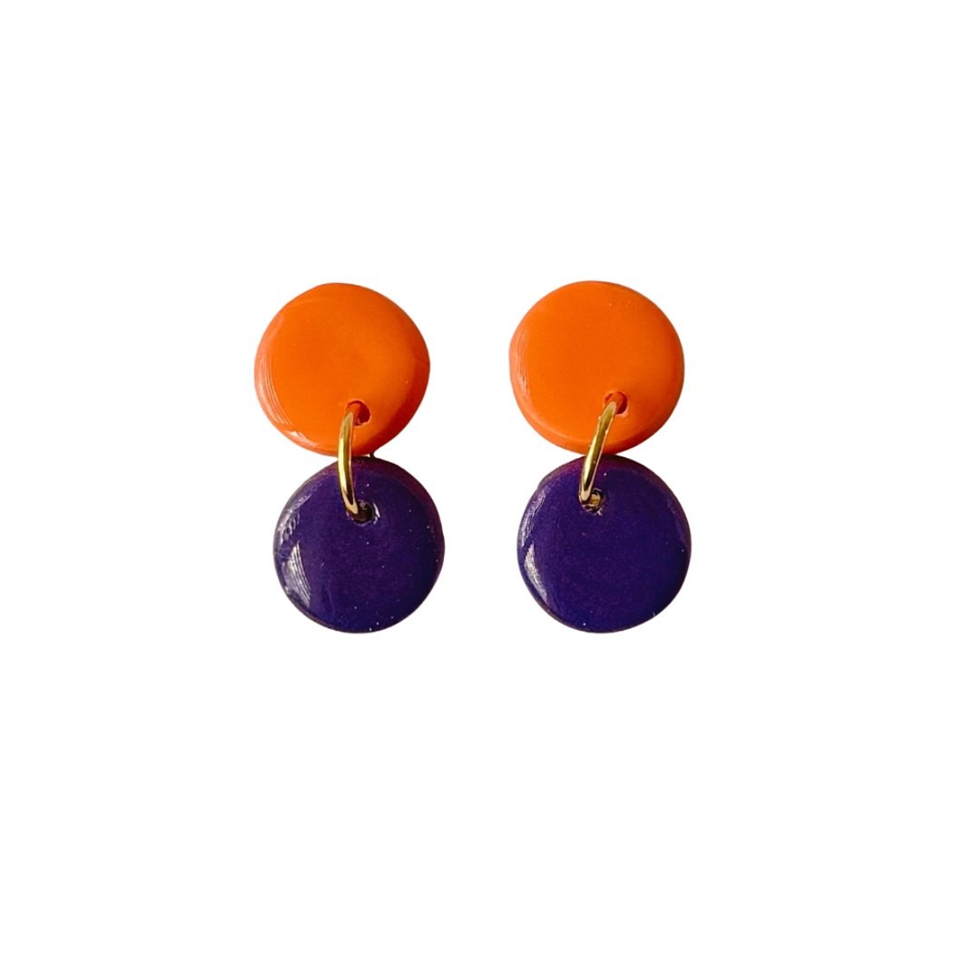 Purple and Orange
