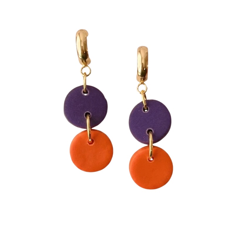 Purple and Orange