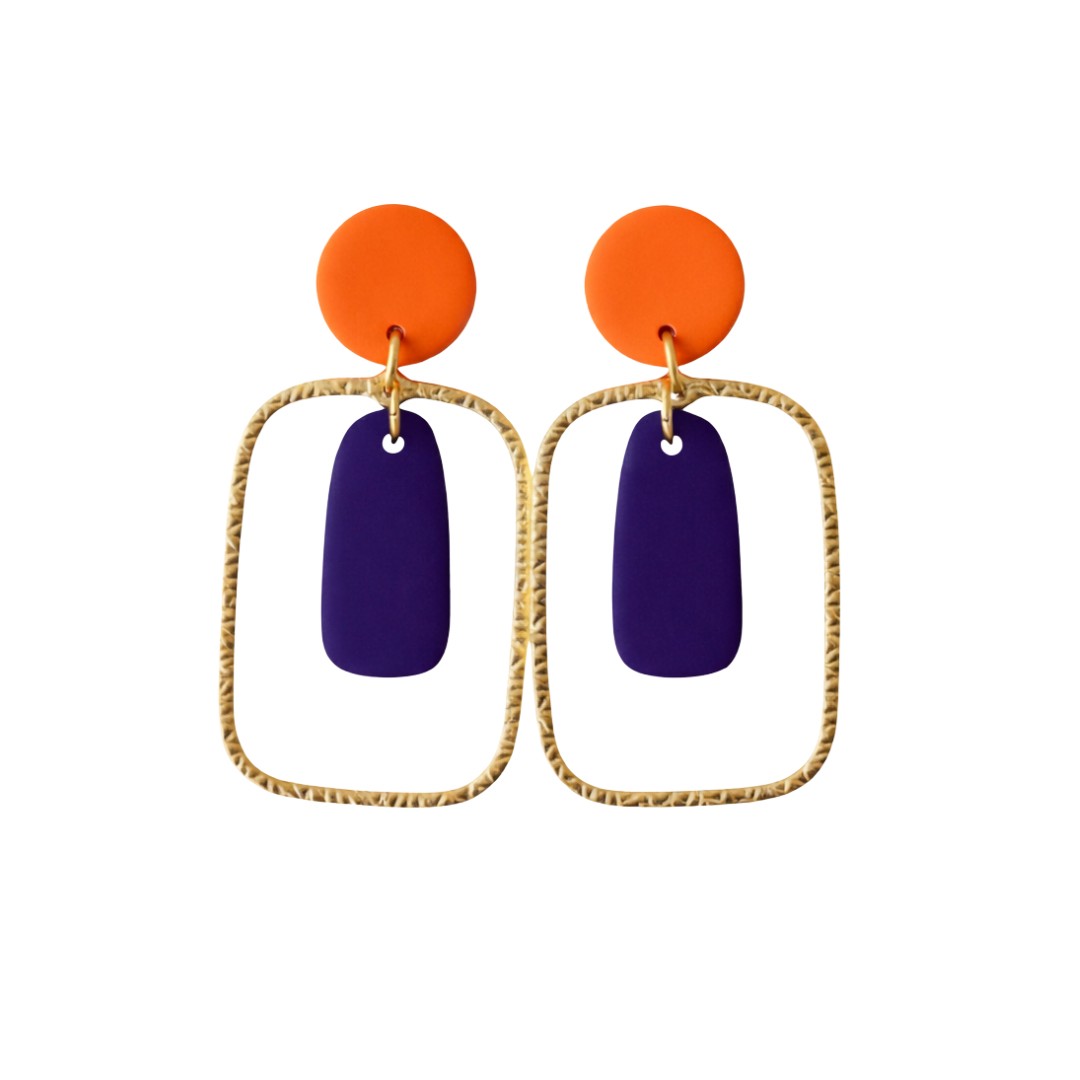 Purple and Orange