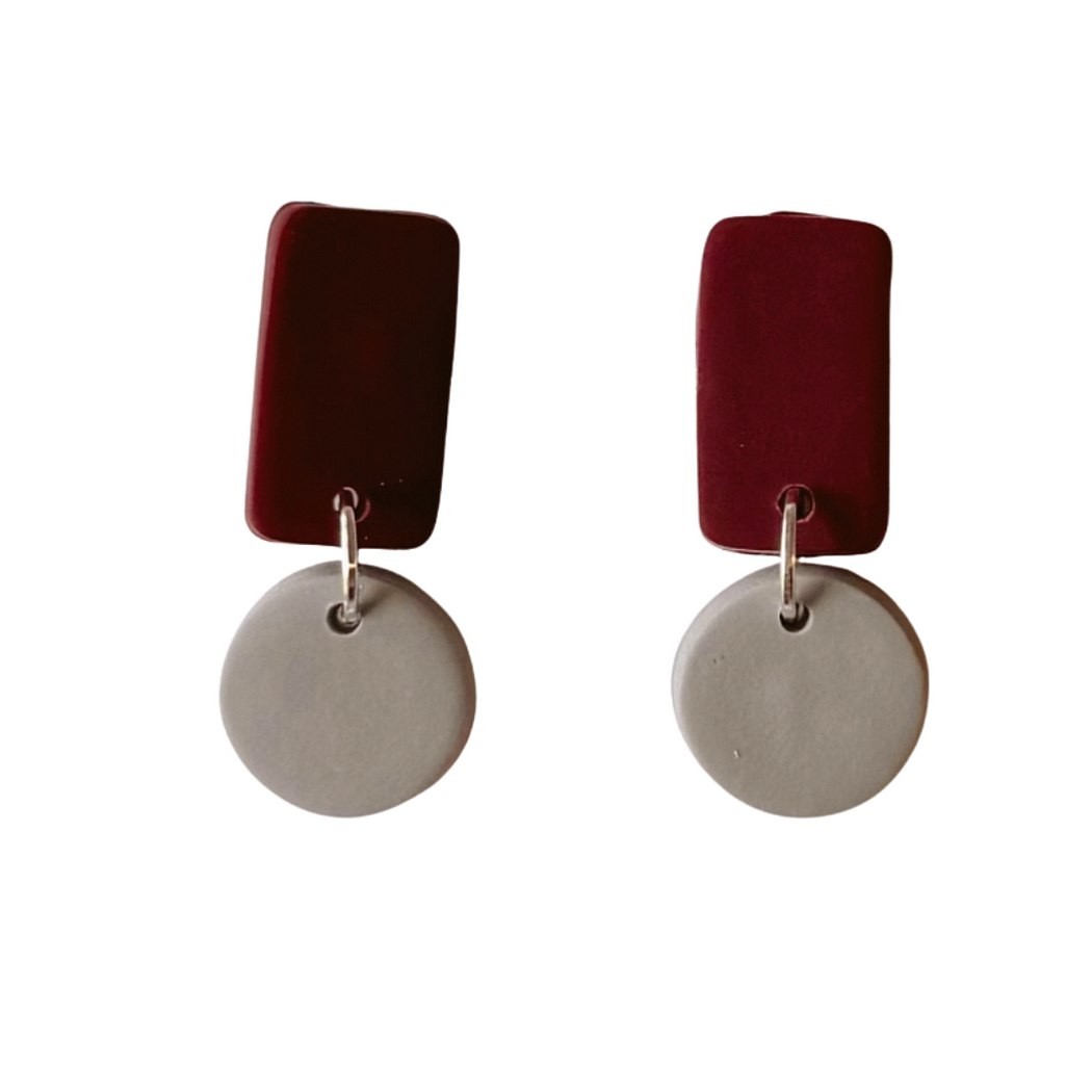 Maroon and Grey