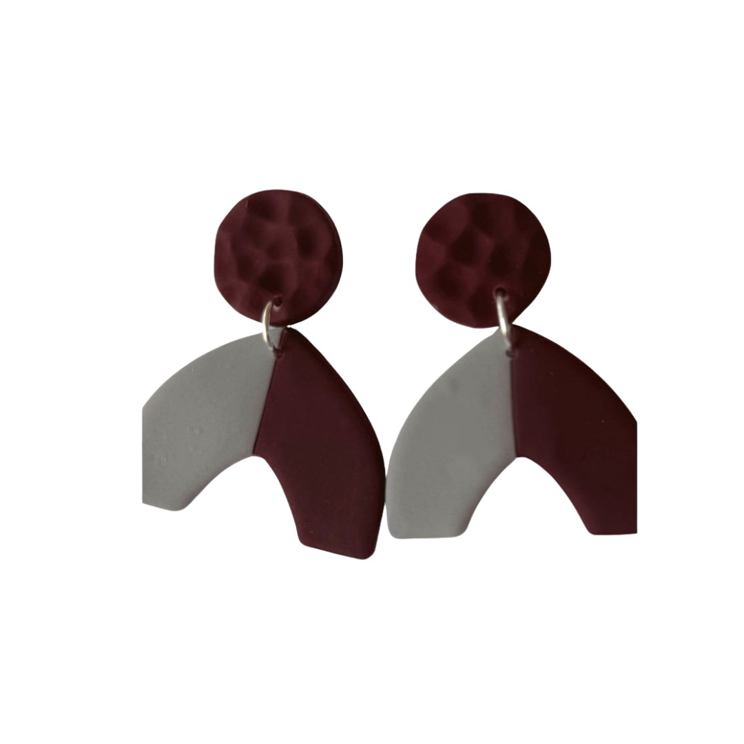 Maroon and Grey