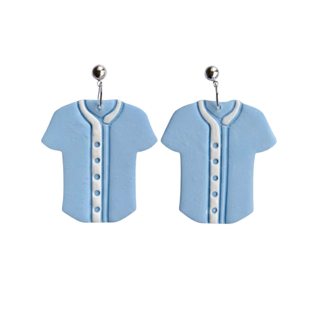 Pale Blue and White