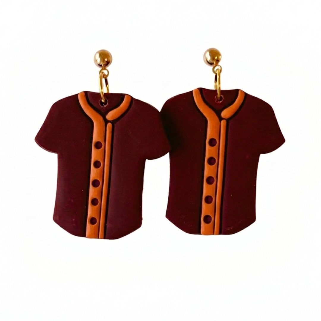 Maroon and Orange