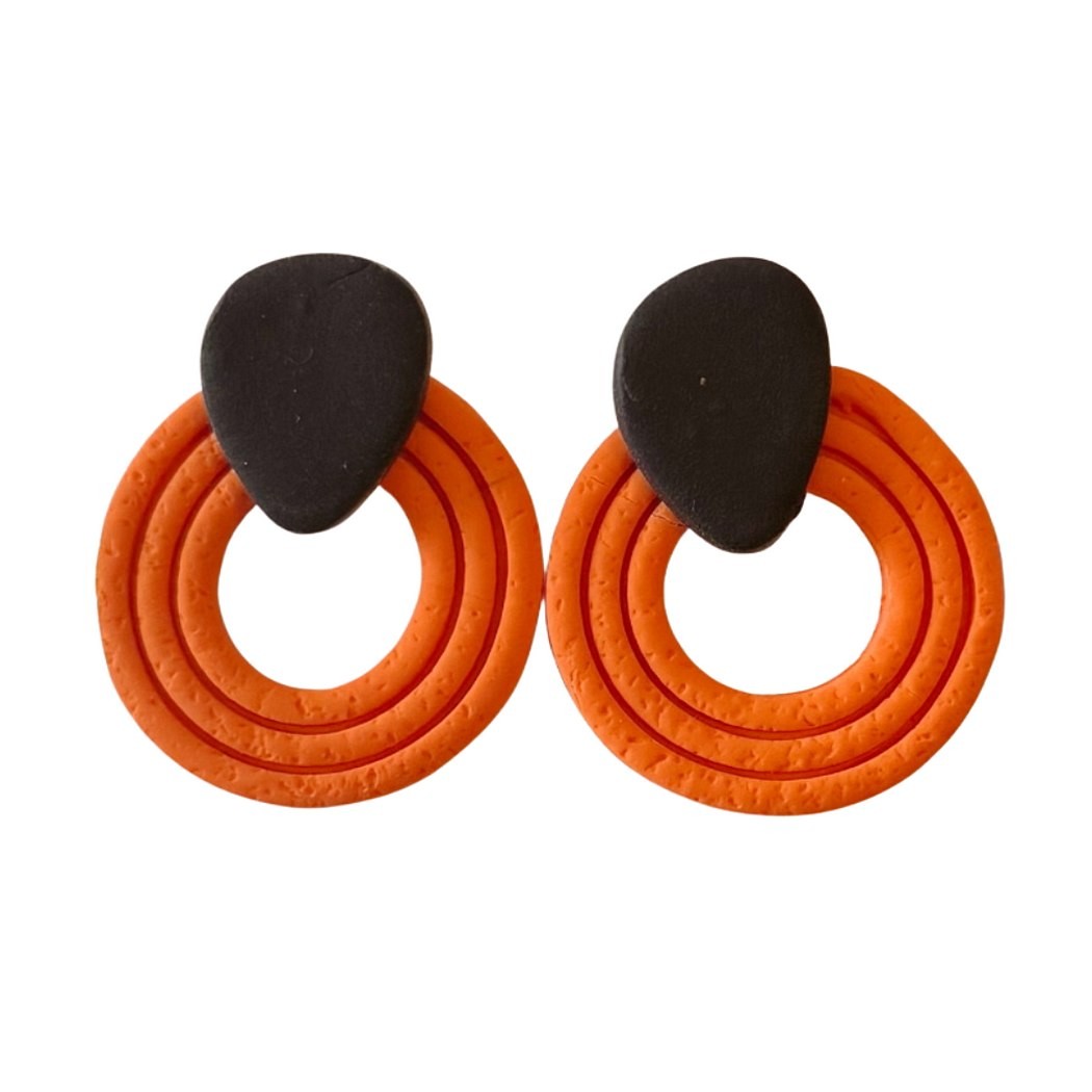 Black and Orange