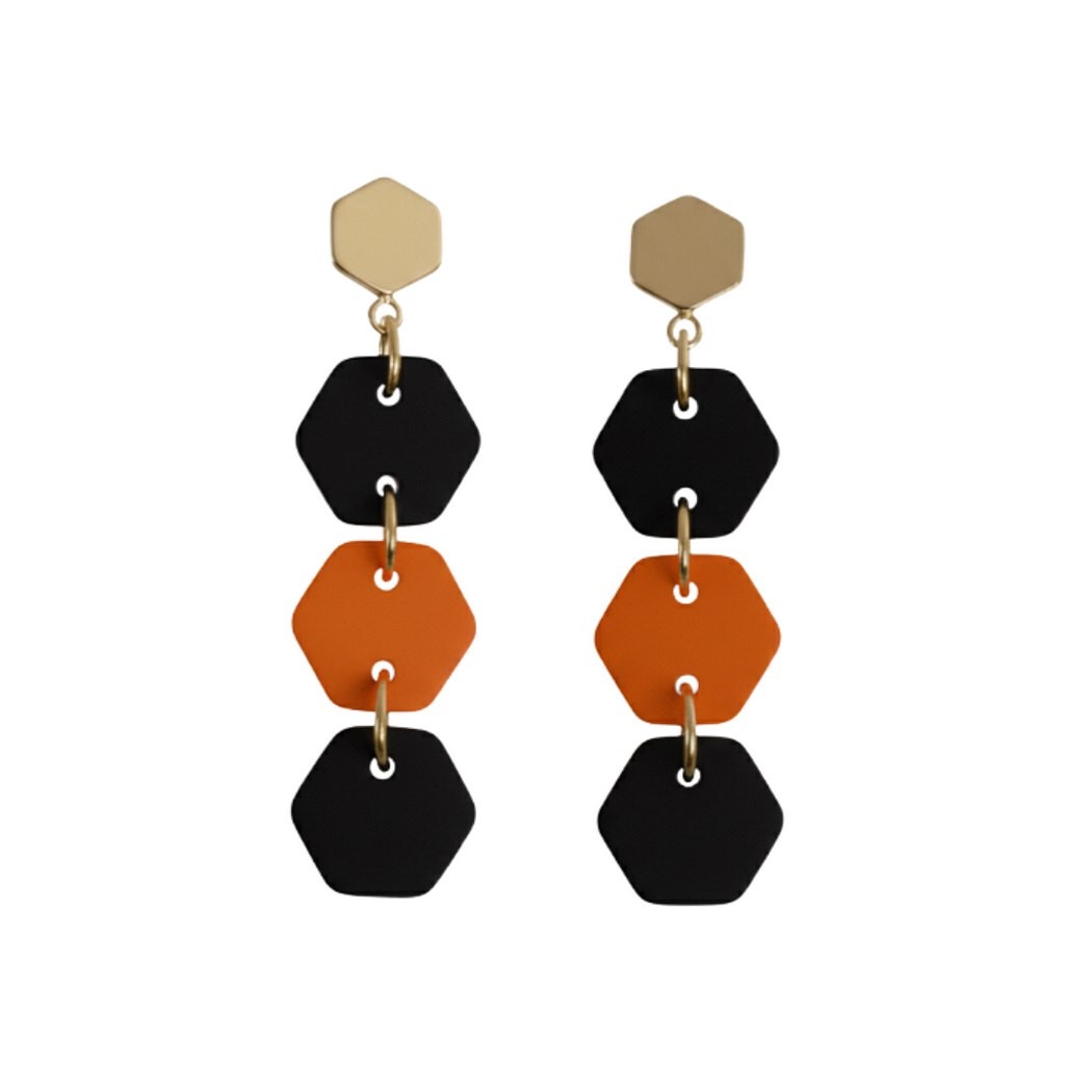 Black and Orange
