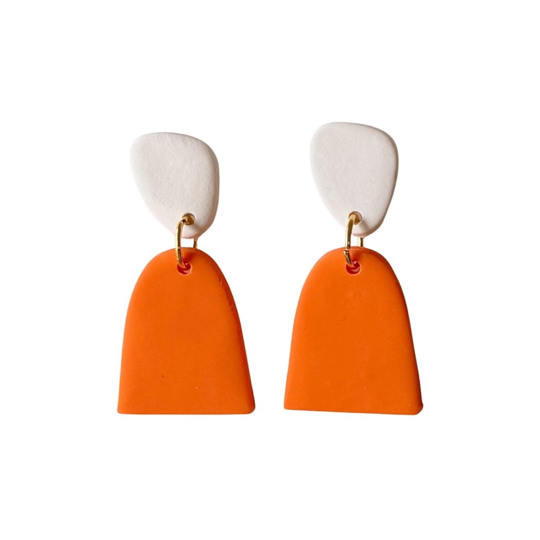 Mica — Orange and White