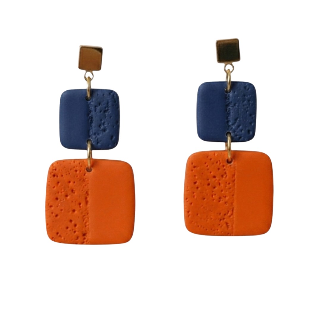 Navy and Orange