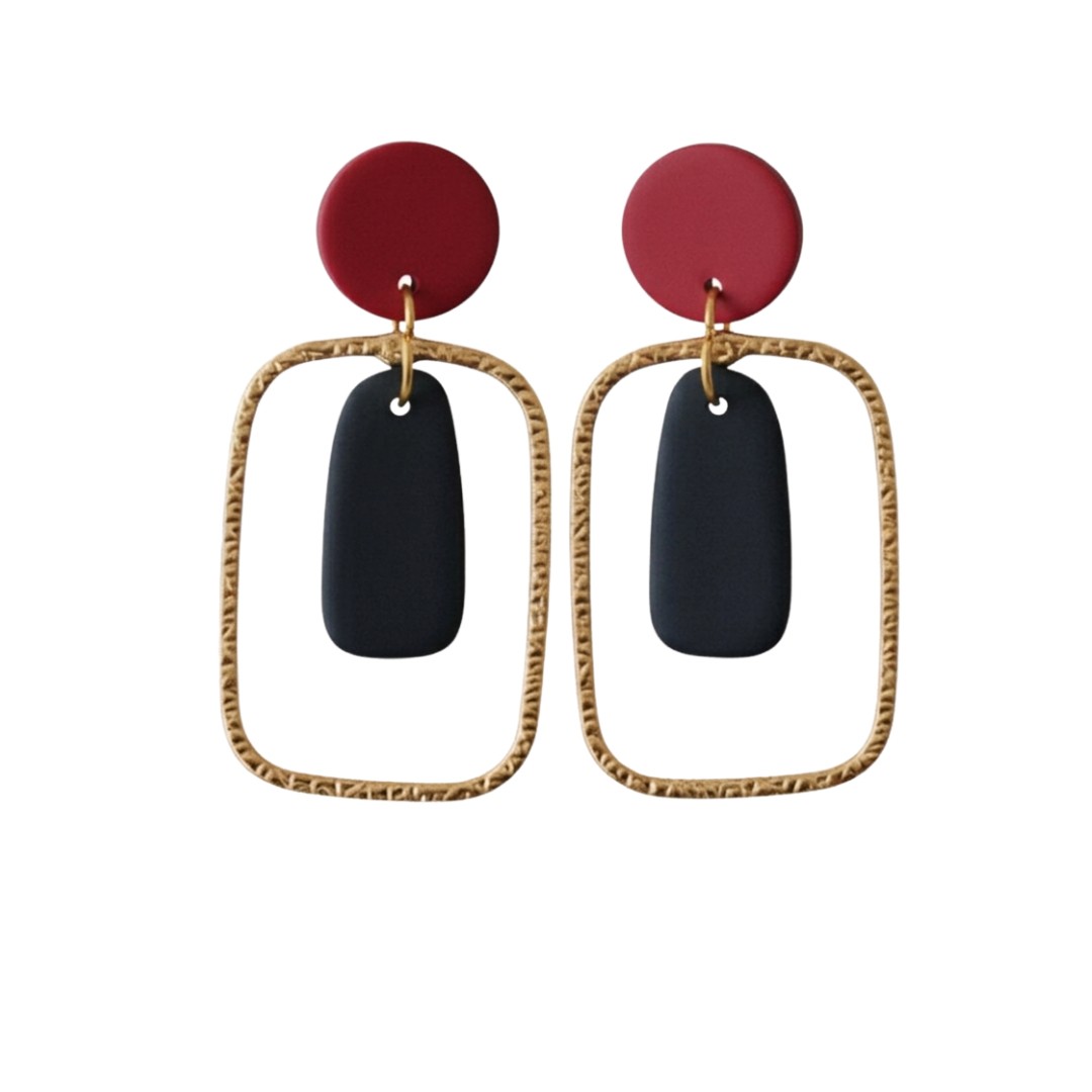 Cardinal Red and Black