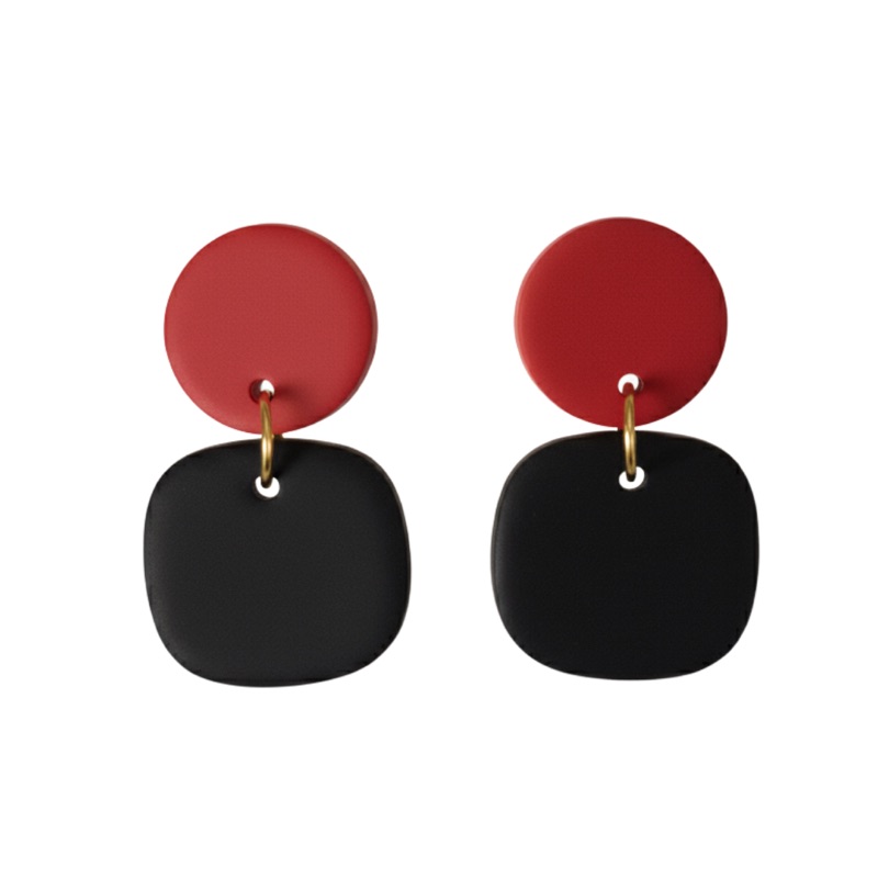 Cardinal Red and Black
