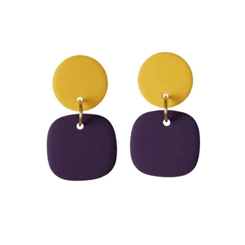 Purple and Yellow