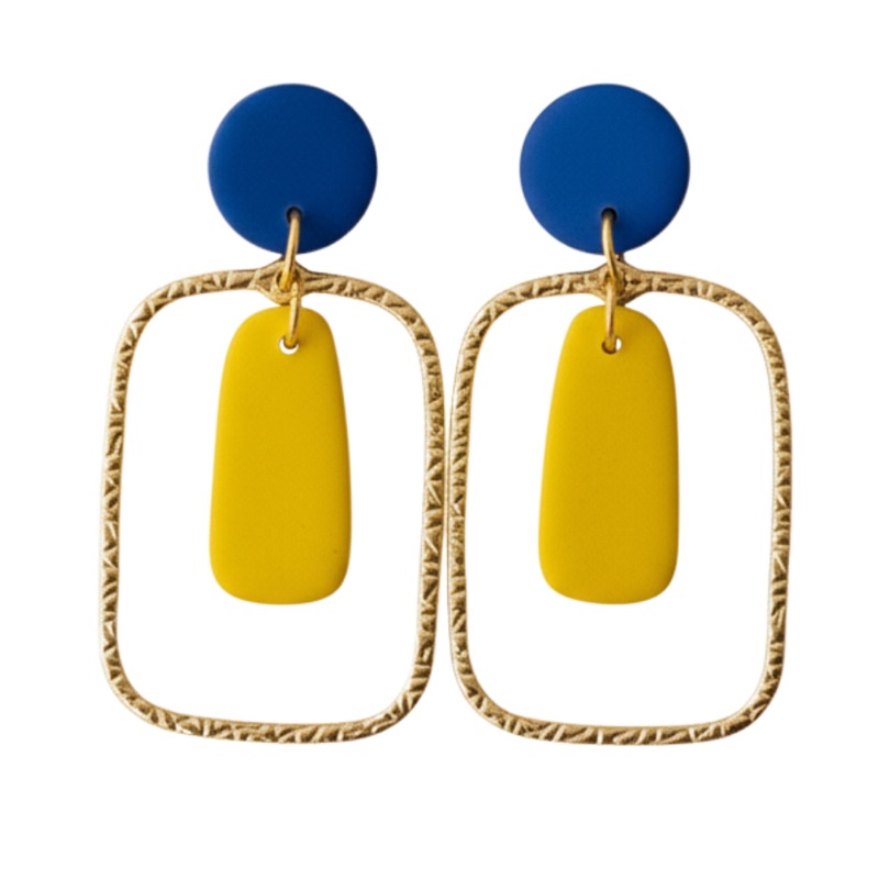 Royal Blue and Yellow