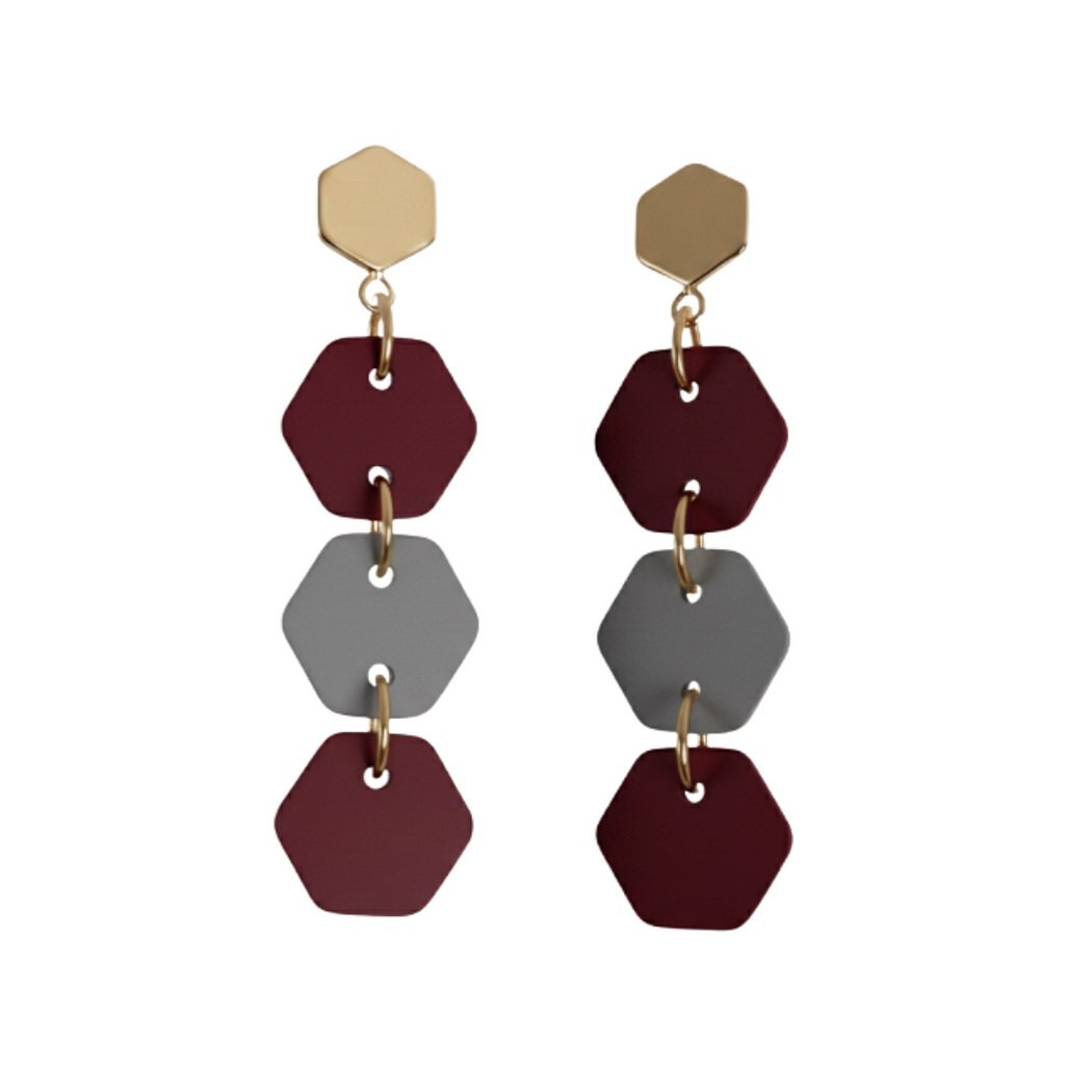 Maroon and Grey