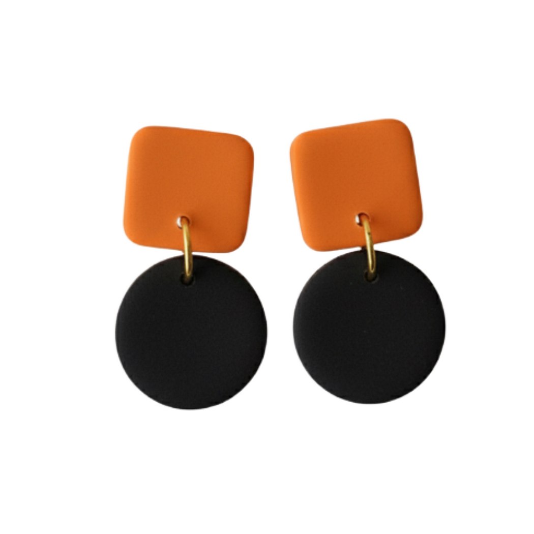 Black and Orange