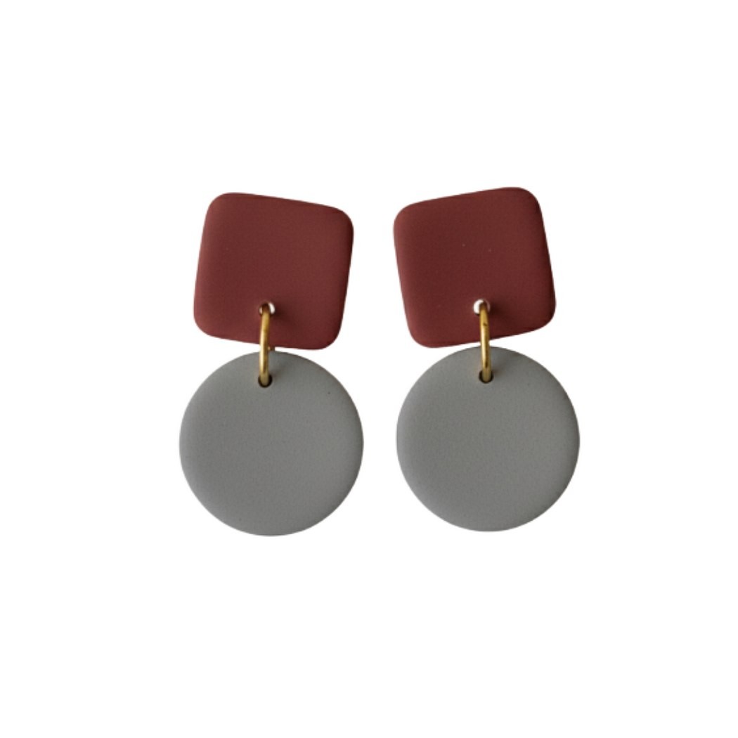 Maroon and Grey