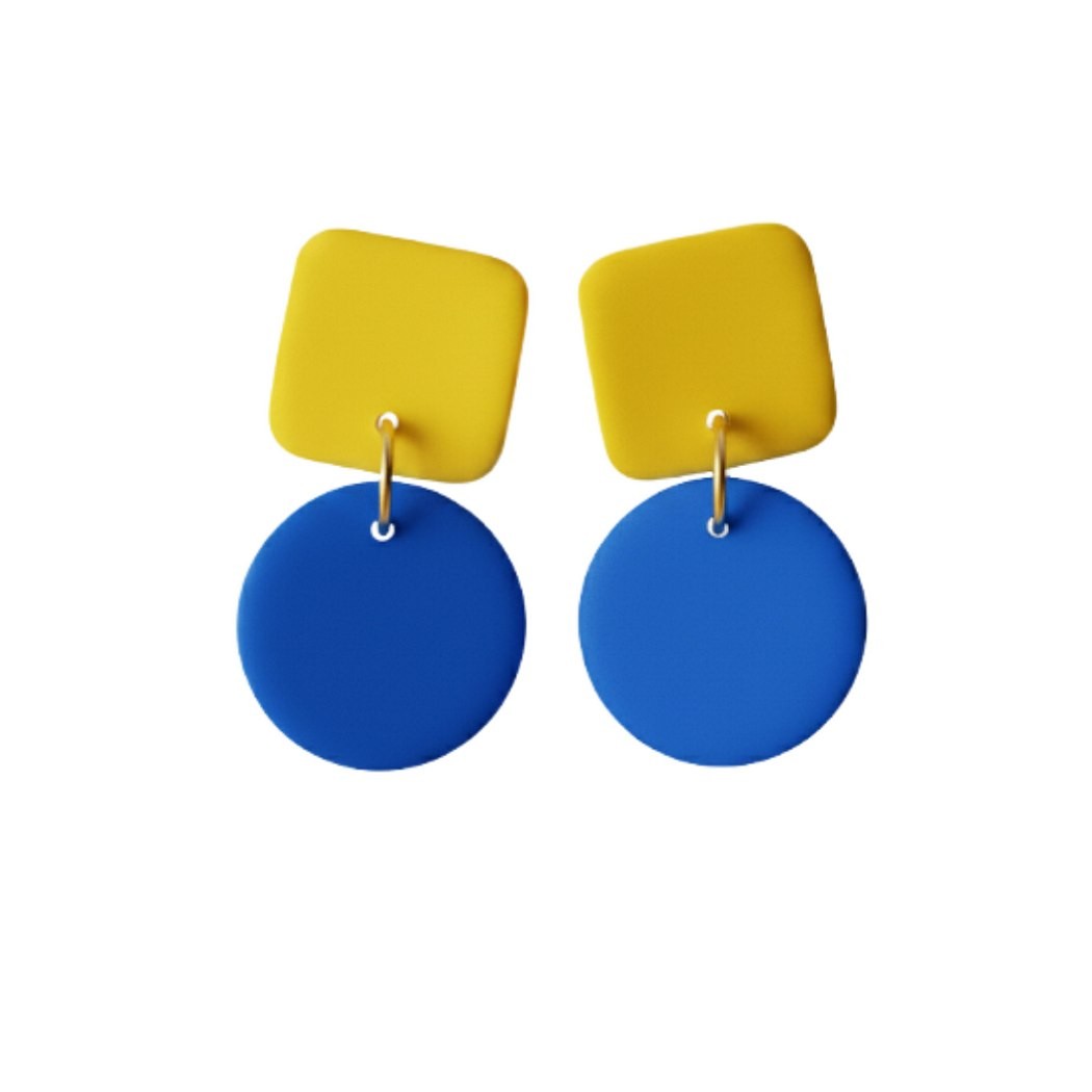 Royal Blue and Yellow