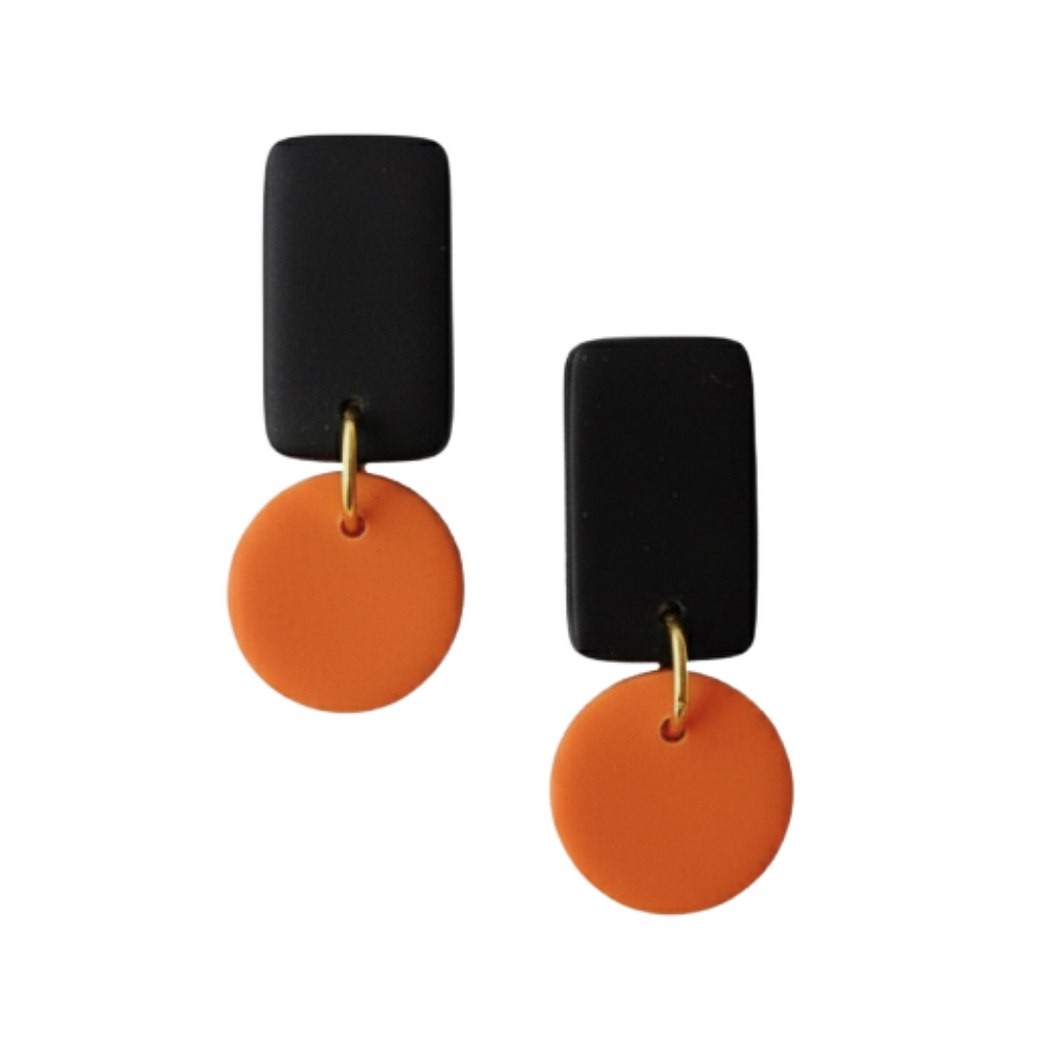 Black and Orange
