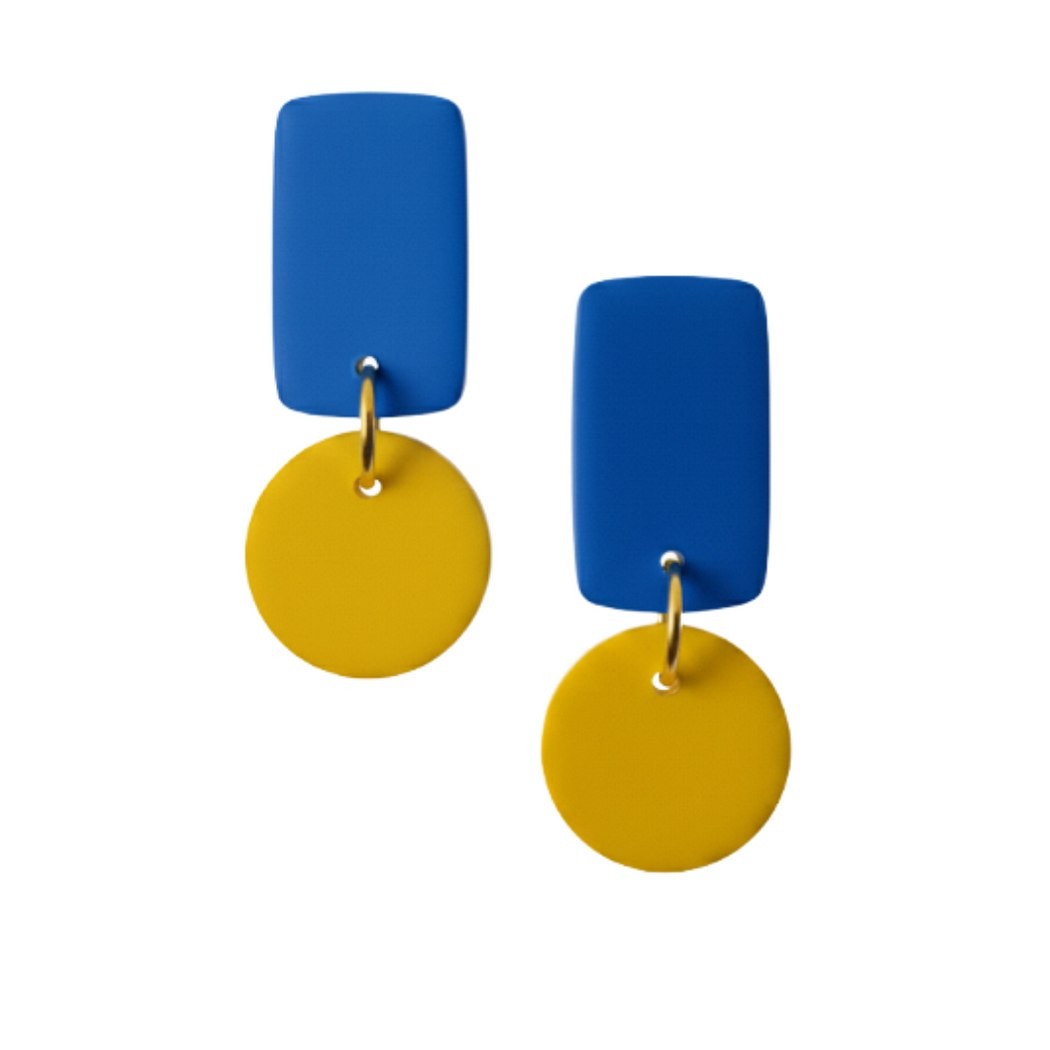 Royal Blue and Yellow