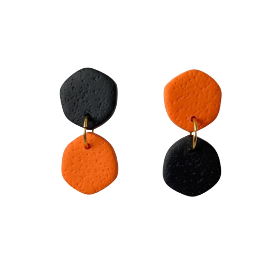 Black and Orange