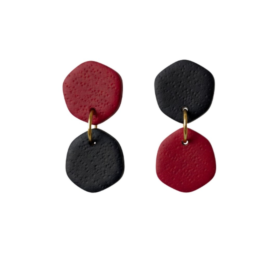 Cardinal Red and Black