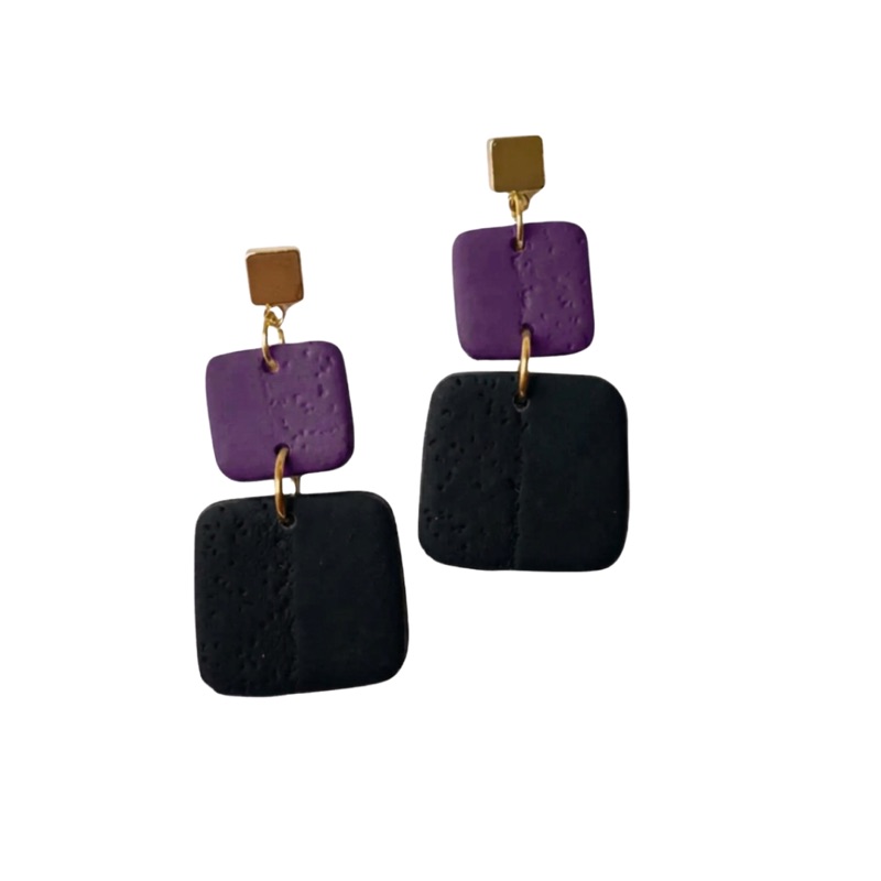 Purple and Black