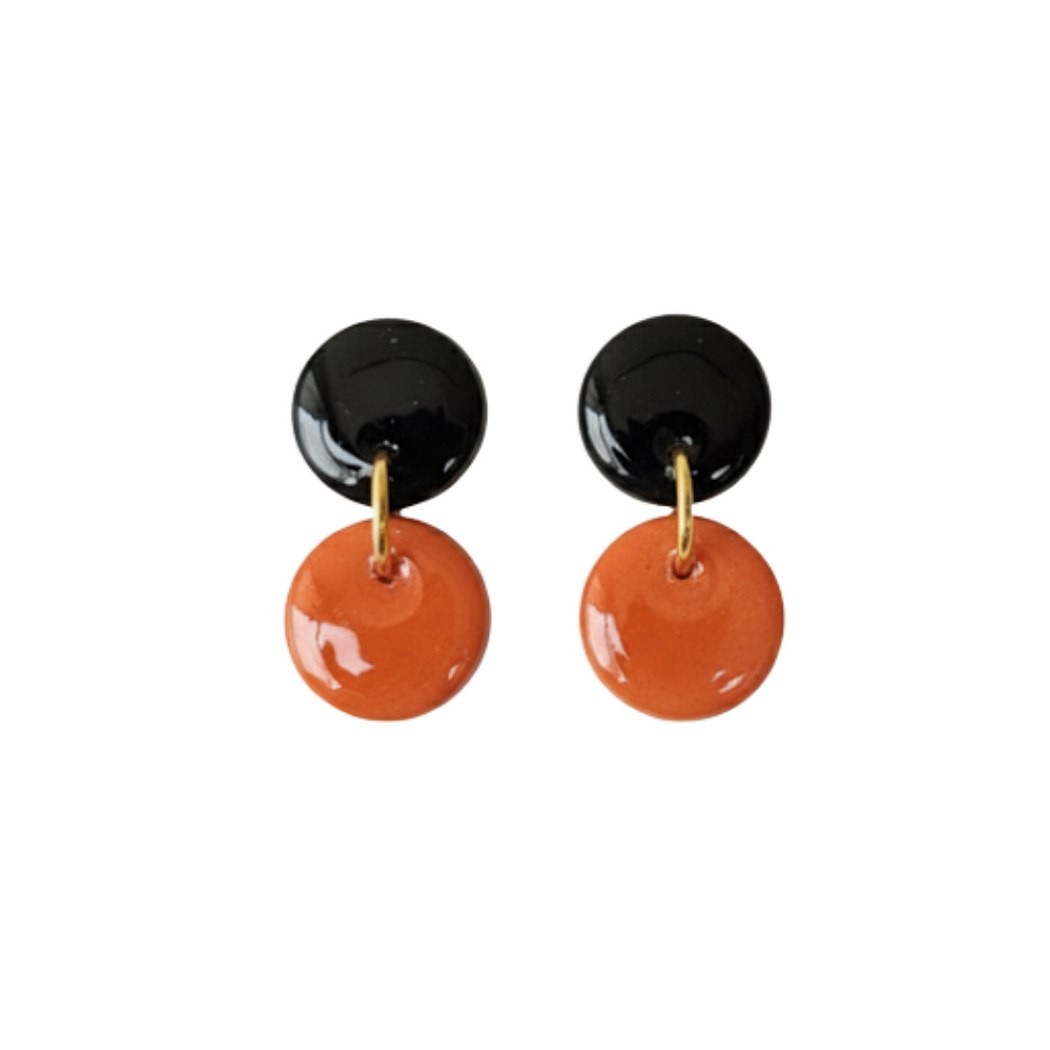 Black and Orange